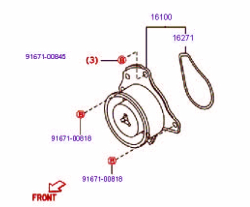 Water pump Sirion - Cuore